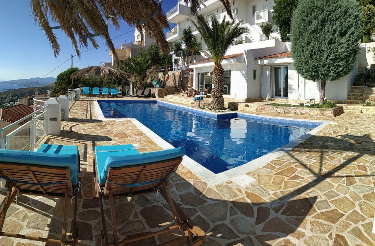 Infinity Blue Suite Saronida Esterno foto