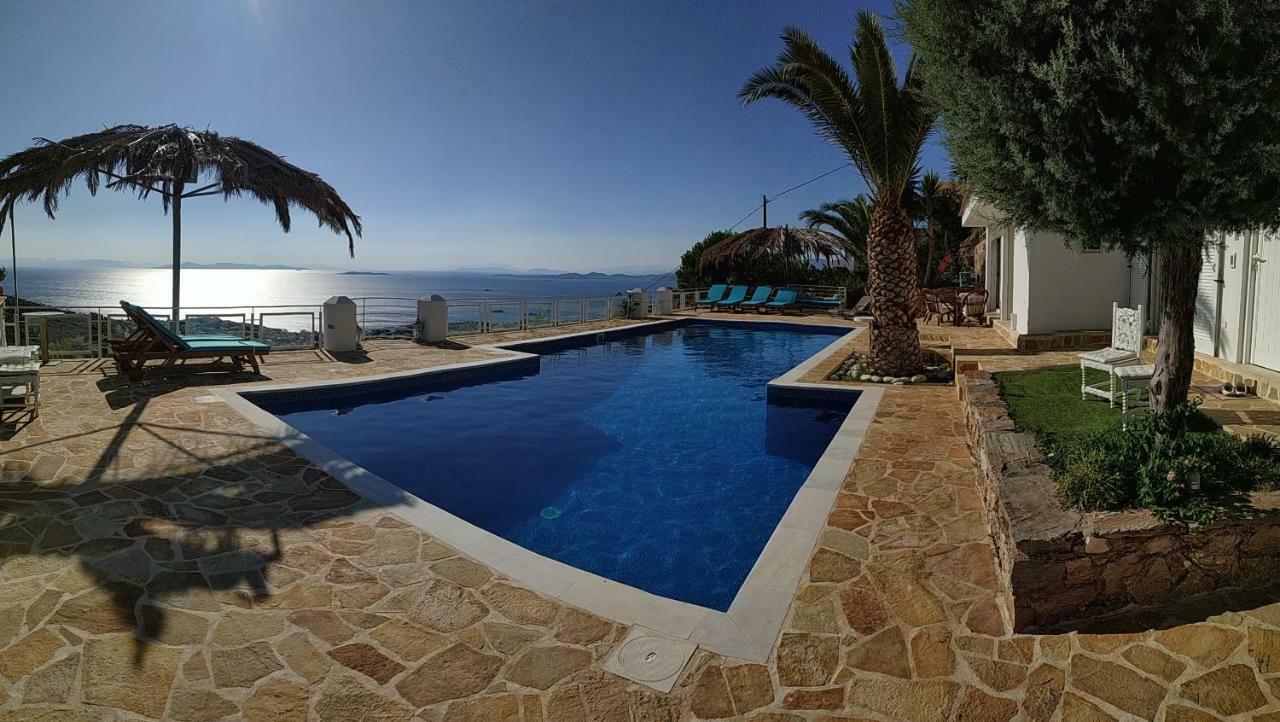 Infinity Blue Suite Saronida Esterno foto